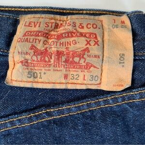 NWT Levi’s 501 jeans. 32x30